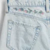 Jeans pour enfant à taille basse, coupe large