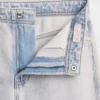 Jeans pour enfant à taille basse, coupe large