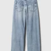 Jeans pour enfant à taille basse, coupe large