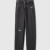 Jeans pour enfant à taille basse, coupe large