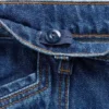 Jeans pour enfant taille haute, coupe large, longueur cheville