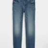 Jeans pour enfants coupe originale en denim hautement extensible Washwell™