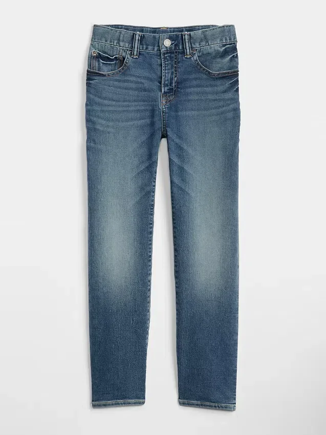 Jeans pour enfants coupe originale en denim hautement extensible Washwell™