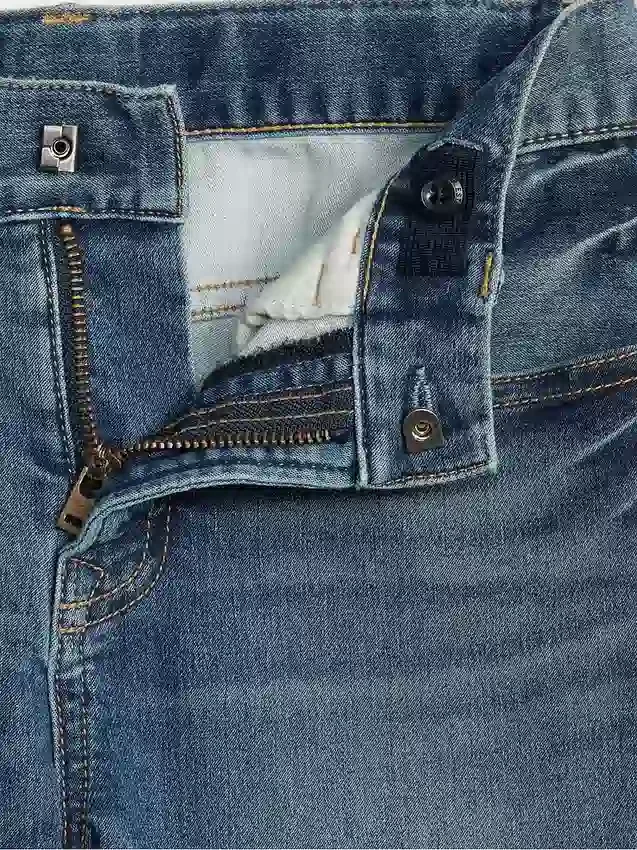 Jeans pour enfants coupe originale en denim hautement extensible Washwell™