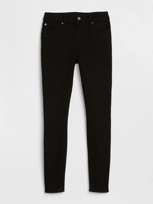 Jeans skinny « Curvy » à taille mi-haute