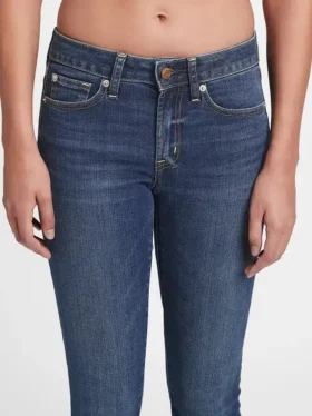 Jeans skinny « Curvy » à taille mi-haute