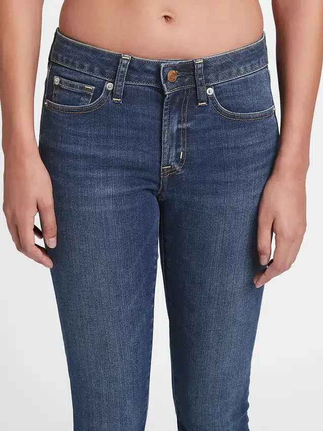 Jeans skinny « Curvy » à taille mi-haute