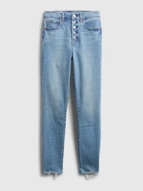 Jeans skinny taille haute avec poches lissantes secrètes