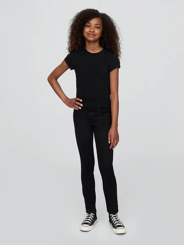 Jeans skinny taille mi-haute pour enfant