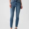 Jeans skinny taille moyenne