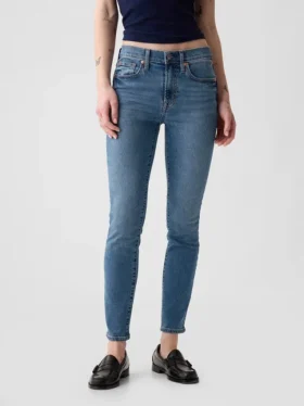 Jeans skinny taille moyenne