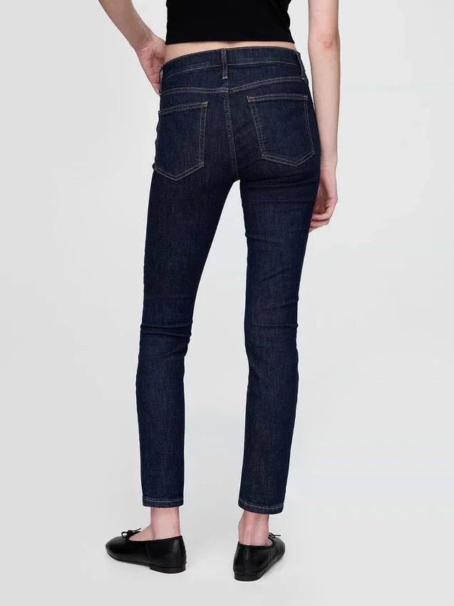 Jeans skinny taille moyenne