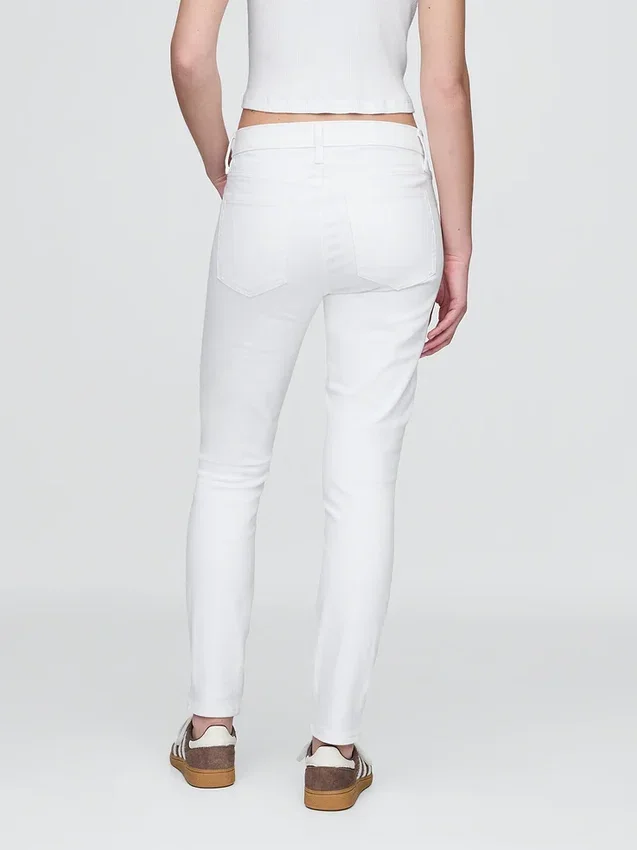 Jeans skinny taille moyenne