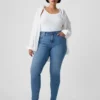 Jeans skinny taille moyenne