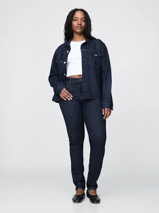 Jeans skinny taille moyenne
