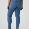 Jeans skinny taille moyenne