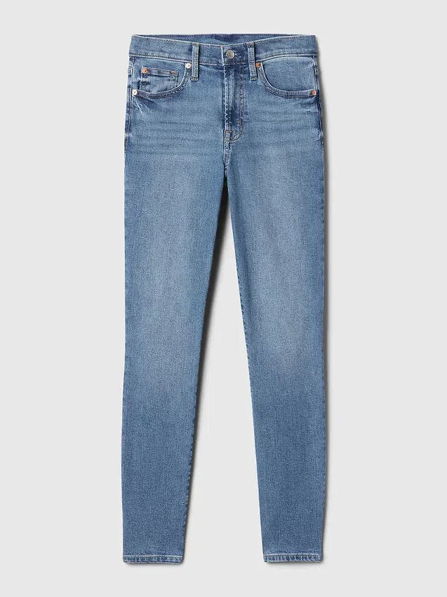Jeans skinny taille moyenne