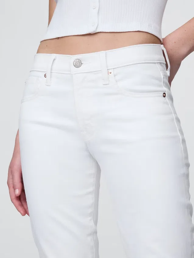 Jeans skinny taille moyenne
