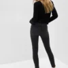 Jeans skinny taille très haute