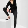 Jeans skinny taille très haute