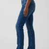 Jeans slim droit taille haute « Curvy » style années 90