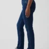 Jeans slim droit taille haute « Curvy » style années 90