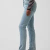 Jeans slim droit taille haute « Curvy » style années 90