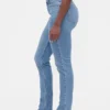 Jeans slim droit taille haute « Curvy » style années 90