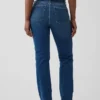 Jeans slim droit taille haute « Curvy » style années 90