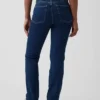 Jeans slim droit taille haute « Curvy » style années 90