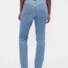Jeans slim droit taille haute « Curvy » style années 90
