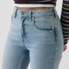 Jeans slim droit taille haute « Curvy » style années 90