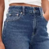 Jeans slim droit taille haute « Curvy » style années 90