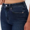 Jeans slim droit taille haute « Curvy » style années 90