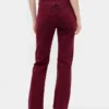 Jeans slim droit taille haute style années 90