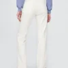 Jeans slim droit taille haute style années 90