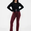 Jeans slim droit taille haute style années 90