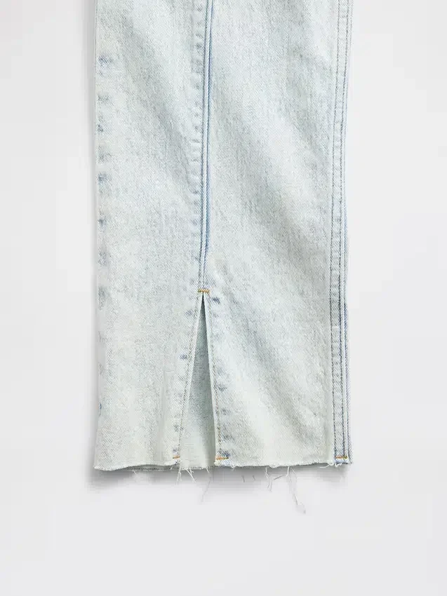 Jeans slim droit taille haute style années 90