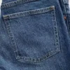Jeans slim droit taille haute style années 90