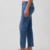 Jeans slim fuselé à taille mi-haute