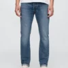 Jeans slim à lisière
