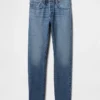 Jeans slim à lisière