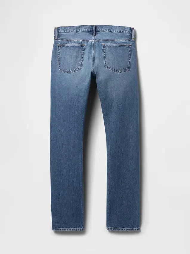 Jeans slim à lisière