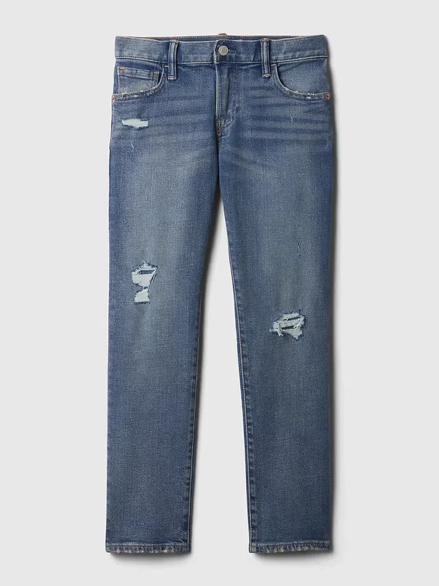 Jeans slim « Rip & Repair » pour enfants