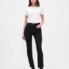 Jeans slim vintage à taille haute