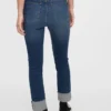 Jeans slim vintage à taille haute