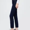 Jeans slim vintage à taille haute
