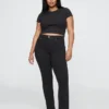 Jeans slim vintage à taille haute