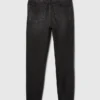 Jeans slim vintage à taille haute