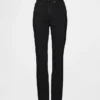 Jeans slim vintage à taille haute